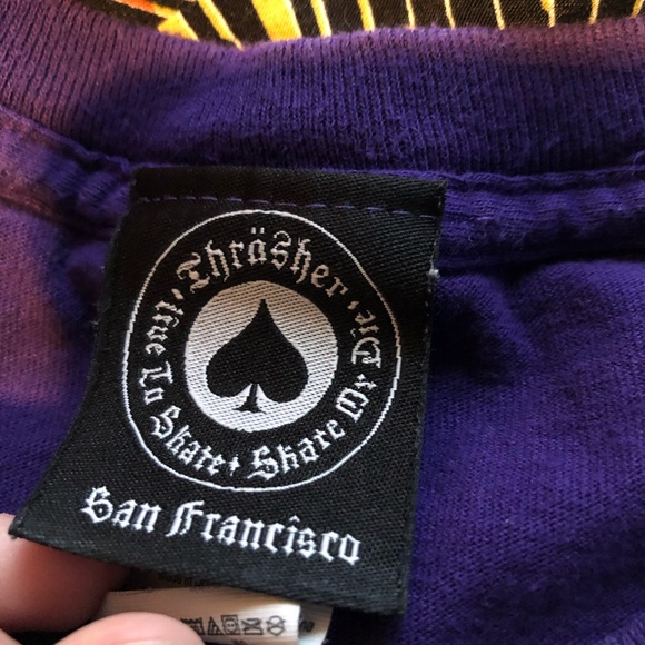 Purple thrasher shirt - Picture 2 of 2